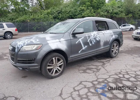 2014 Audi Q7 3.0T Premium from USA, damaged, VIN WA1LGAFE8ED014210